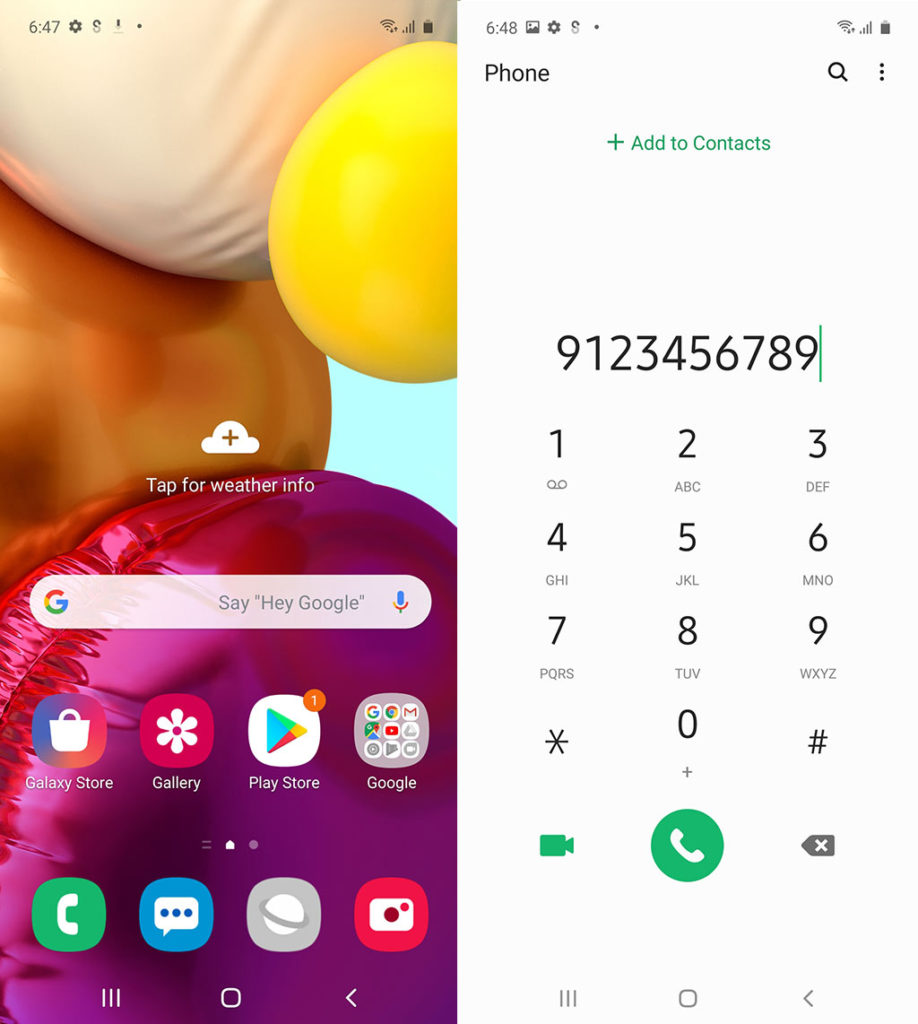Samsung Galaxy A71 Review 95 samsujng galaxy a71 review screenshot