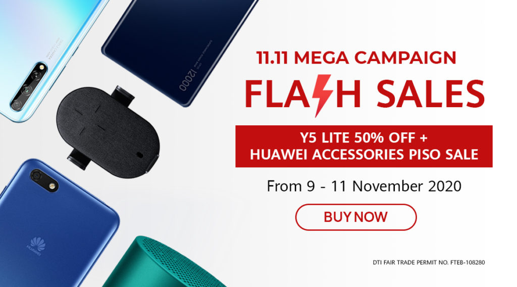 Huawei outs Online Store 11.11 Mega Campaign offers 87 Flash Sale