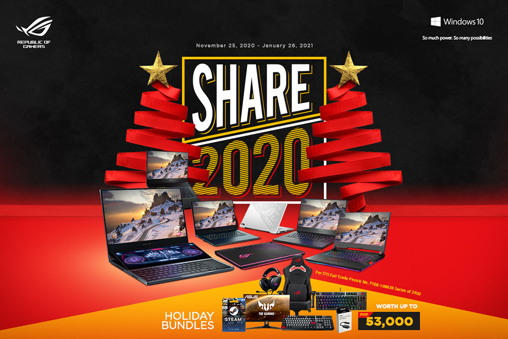 ASUS announces Share 2020 Promo: Freebies, Discounts, Bundles on Laptops! 88 asus ph share 2020 promo2