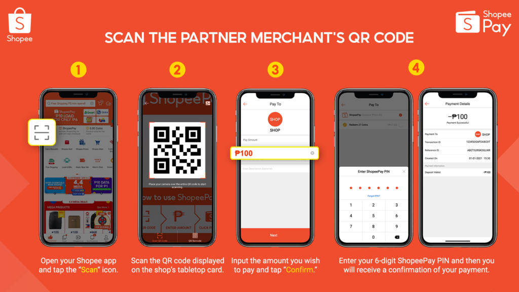 How to use ShopeePay to Pay via QR code offline (Updated Store List) 89 shopeepay qr offline store 2