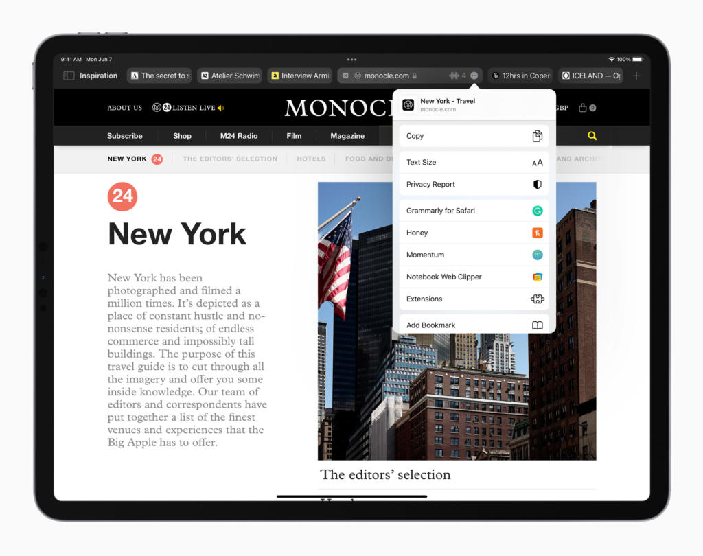 WWDC2021: Apple announces iPadOS 15 with new features in tow 90 Apple iPadPro iPadOS15 safari