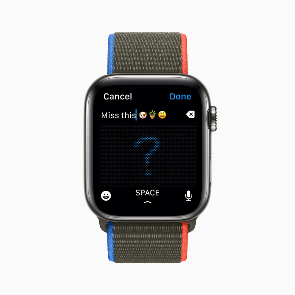 WWDC2021: Apple announces iOS 15, macOS Monterey, and watchOS 8 along with others 103 apple wwdc21 watchos8 messages scribble 06072021