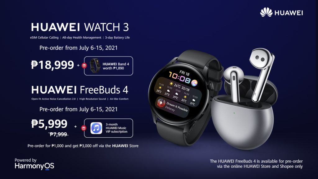 Huawei Watch 3, Freebuds 4 now official in the Philippines: Price, Specs, Where to Buy 89 Preorder KV for the press release