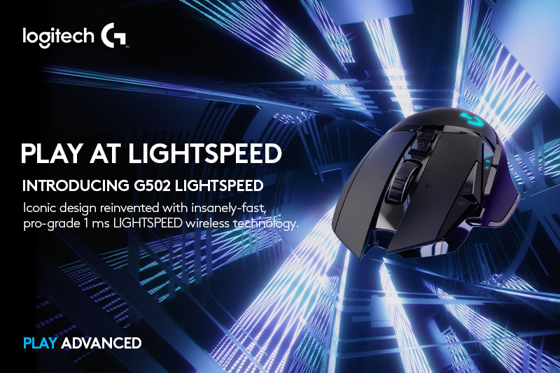 Logitech wireless gaming gear on sale this Shopee 8.8 88 G502 LIGHTSPEED 800x533 1