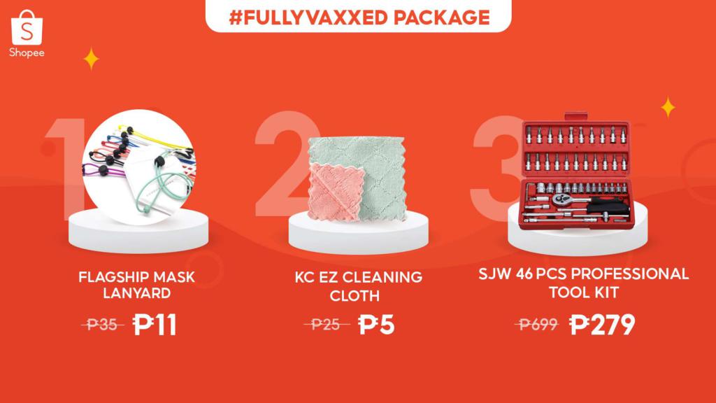 Shopee offers #FullyVaxxed Package to fully vaccinated individuals 90 L3