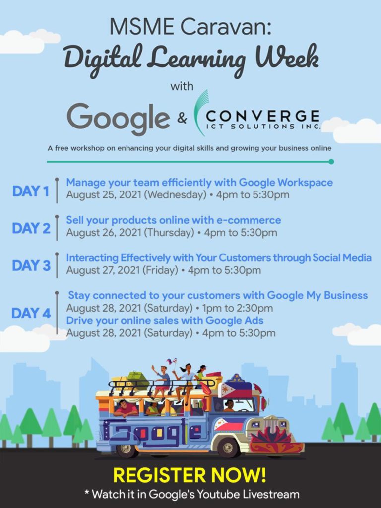 Converge and Google collaborates for MSME Caravan: Digital Learning Week 87 MSME Caravan Digital Learning Week