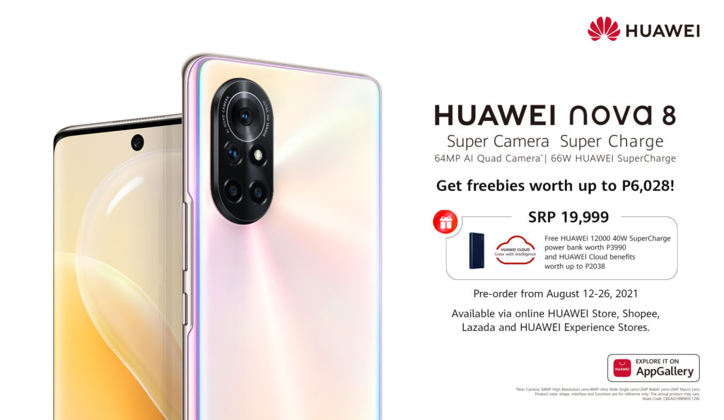 HUAWEI nova 8, nova 8i: Price, Specs, Availability in the Philippines 89 nova8 preorder