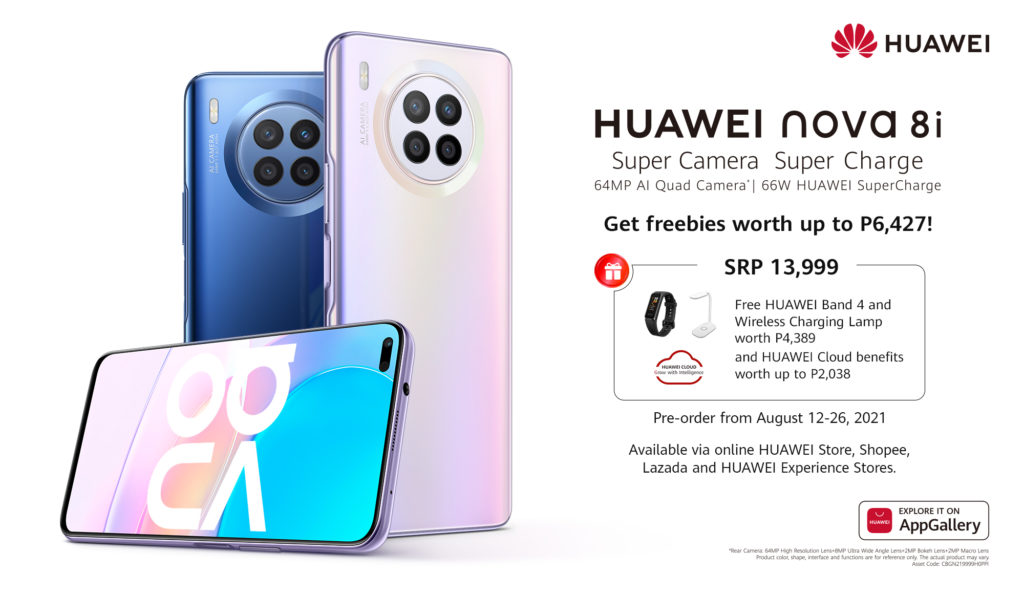 HUAWEI nova 8, nova 8i: Price, Specs, Availability in the Philippines 88 nova8i preorder