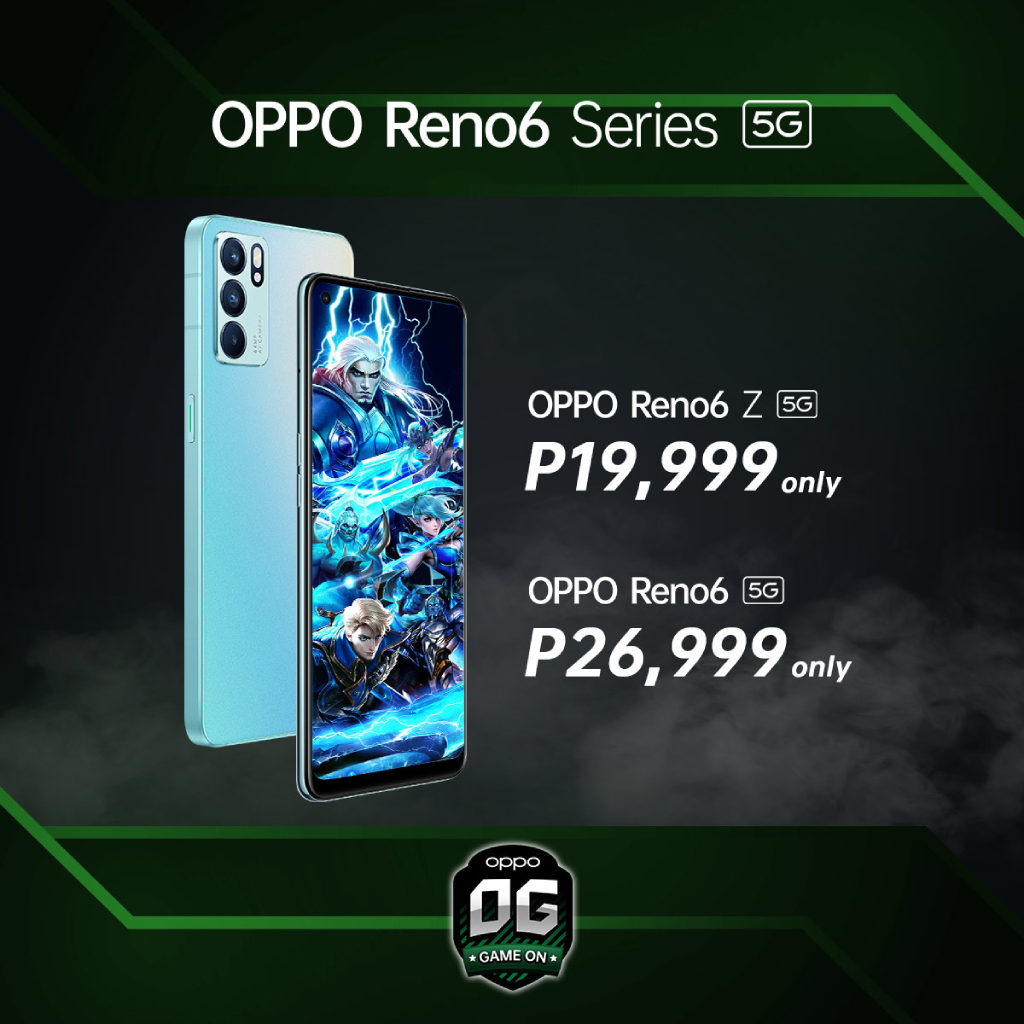 OPPO lists a lineup of activities for Esports enthusiasts 88 082721 Reno6 Feature Price 1 1