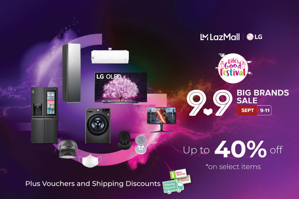 LG Electronics Lazada 9.9 Sale 87 Lazada 9.9 Sale 01