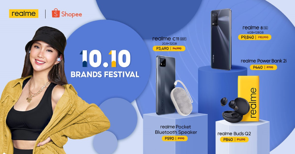 realme has Lazada, Shopee deals on its 10.10 sale 89 02 1