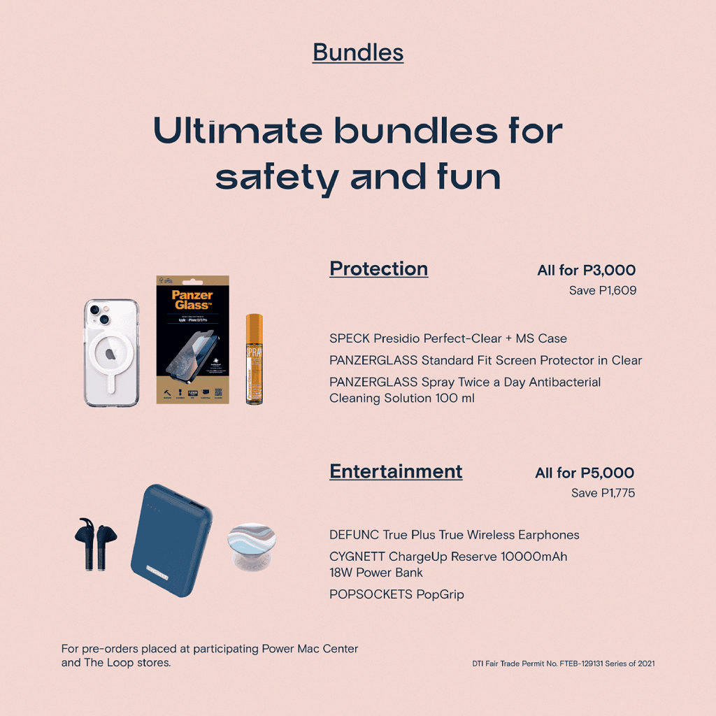 Last few days to pre-order the new Apple iPhone 13 series at Power Mac Center 89 Accessory Bundles min