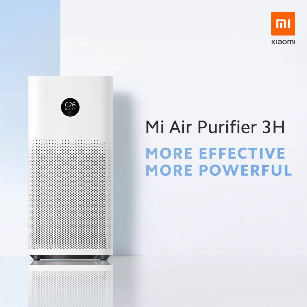 Xiaomi Smart Products for a healthier home and body 88 Mi Air Purifier 3H
