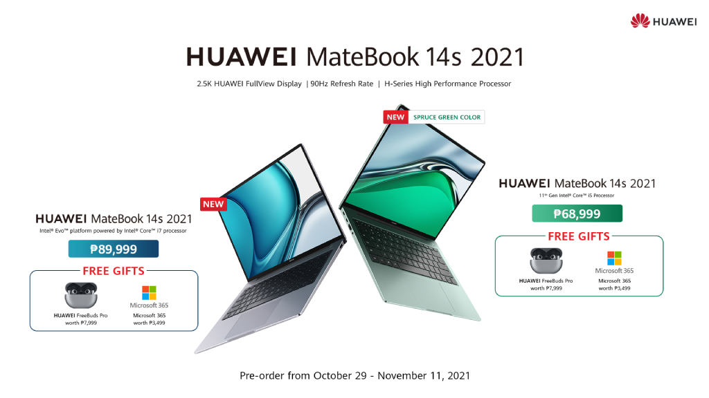 Huawei MateBook 14s 2021: Price, Specs, Pre-order details in the Philippines 87 Photo Release Laptop HUAWEI MateBook 14s Up for Pre Order in PH