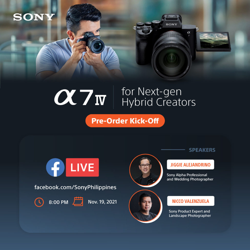 Sony Alpha 7 IV: Price, Features, Pre-order details in the Philippines 88 A7M4 Pre order Kick off
