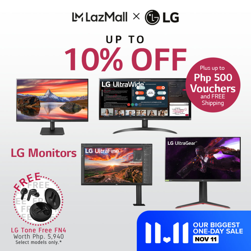 LG outs 11.11 Deals on Monitors 87 LZD MONITOR 2