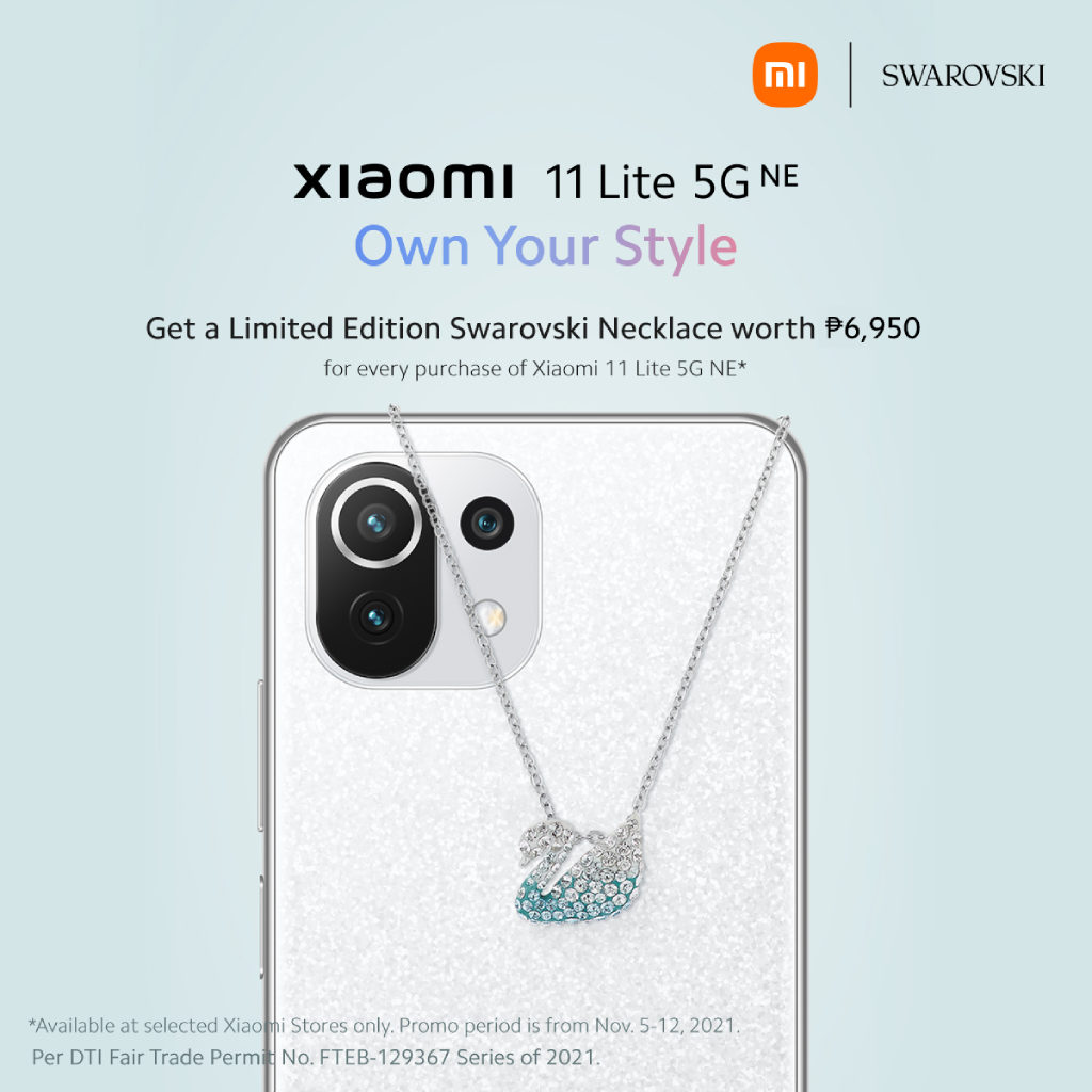 Xiaomi, Swarovski brings limited edition Xiaomi 11 Lite 5G NE bundle 87 SW KV1 6950