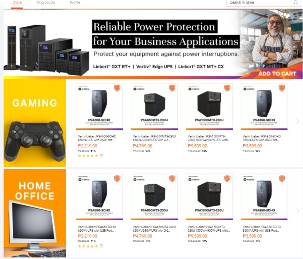 Vertiv unveils Official Lazada Flagship Store in the Philippines 88 vertiv lazmall 2