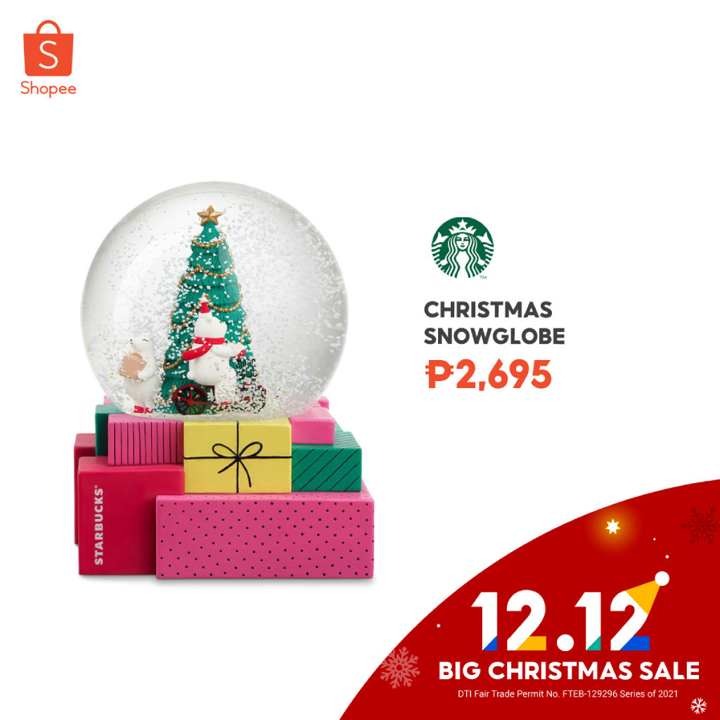 Dingdong and Zia Dantes share their Shopee Christmas Wishlist 88 12.12 BA Christmas Wishlist Snow Globe