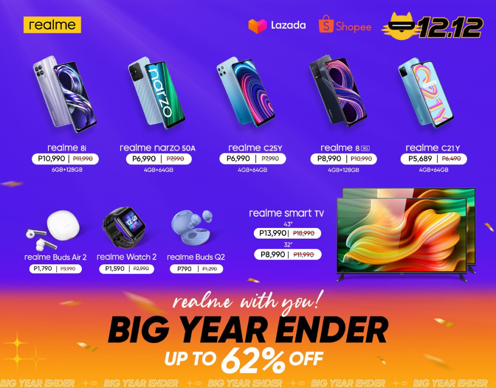 realme outs its 12.12 Big Year-Ender Sale deals 88 12.12 PR 1