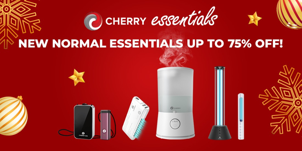 Cherry 12.12 Grand Christmas Sale on Shopee and Lazada 90 5 1