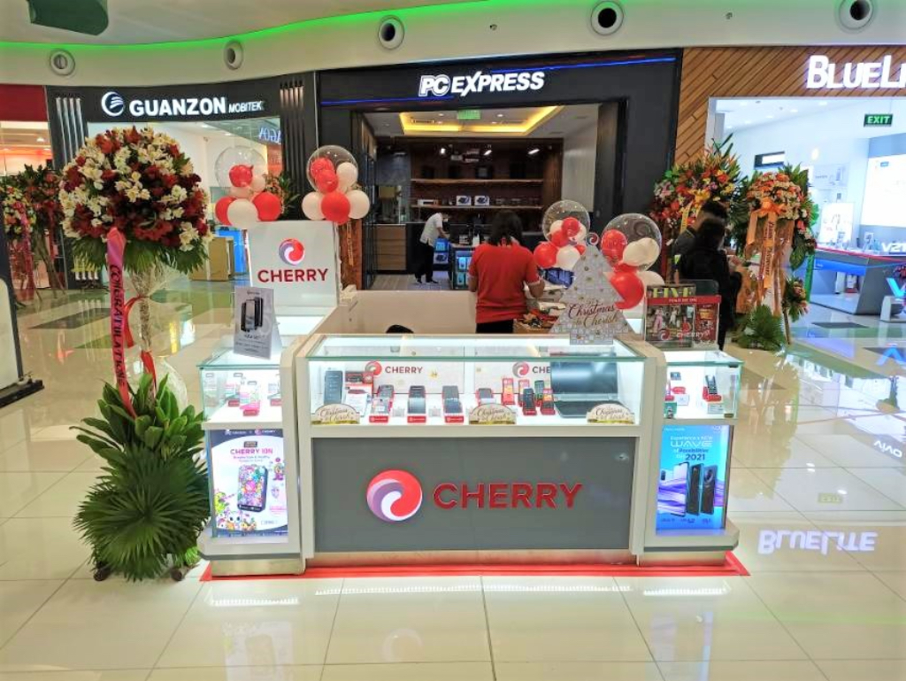 CHERRY opens SM City Grand Central kiosk 87 Cherry Grand Central Kiosk