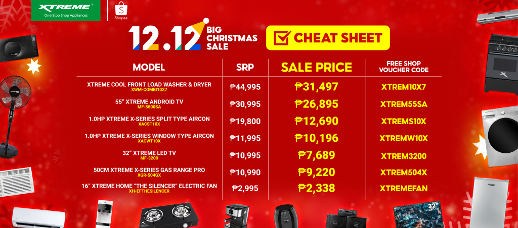 XTREME, vivo, announces Shopee 12.12 Sale deals 88 Copy of Artboard 1 copy