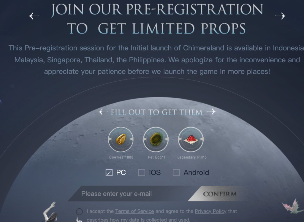 Chimeraland unveils first trailer, pre-registration event 90 KV 2 Chimeraland Pre Registration Event Kicks Off First Trailer Revealed