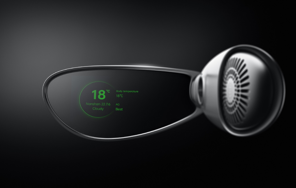 OPPO Air Glass: Specs, Features, Availability 89 Copy of 3. OPPO Air Glass Weather Notification