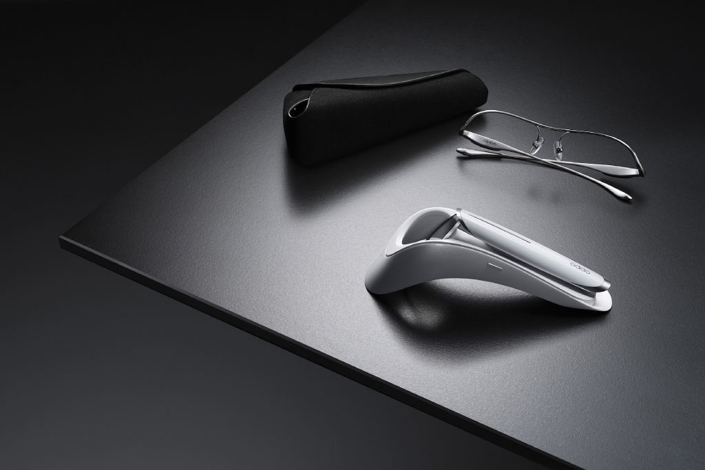 OPPO Air Glass: Specs, Features, Availability 87 Copy of 5. OPPO Air Glass with Half frame in Silver