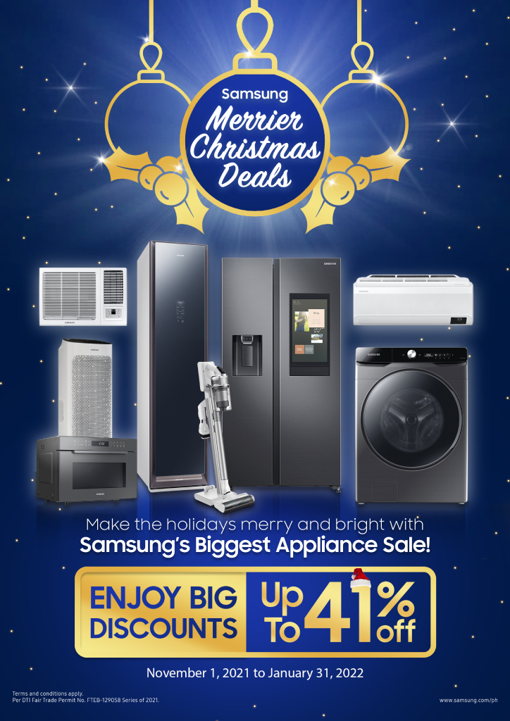 Samsung WindFree Premium, WindFree Premium Plus Air Conditioners: Features, Where to buy in the Philippines 88 PR DA Christmas Promo KV