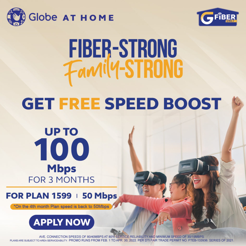 Globe outs new GFiber Internet Plans in the Philippines 87 Globe At Home G Fiber 1599