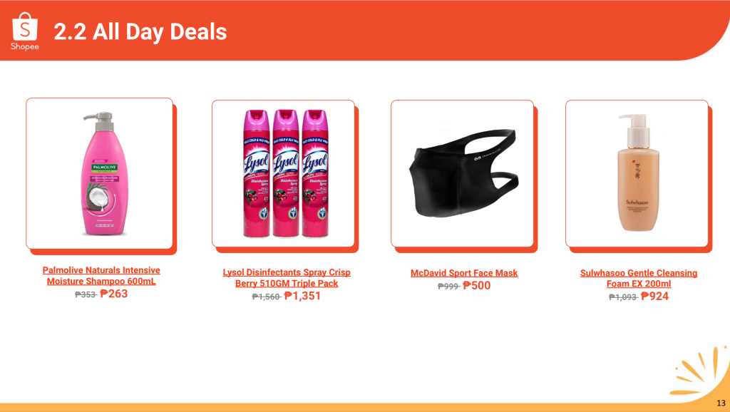 Best Deals from the Shopee 2.2 Free Shipping 96 Open 2.2 Free Shipping Sale Campaign Preview 9