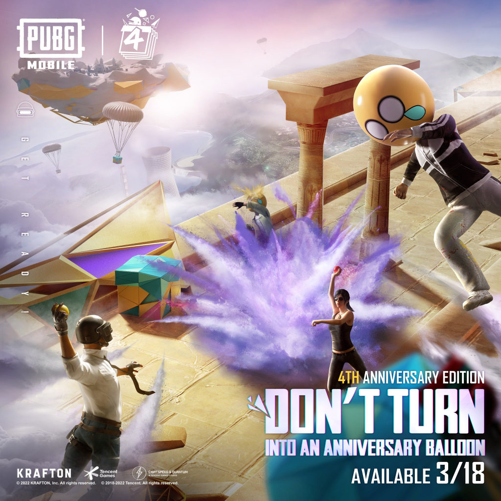 PUBG MOBILE 1.9 update brings new gameplay improvements, bug fixes 87 PUBG MOBILE 4th Anniversary Edition