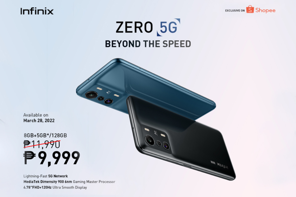 Infinix ZERO 5G: Price, Specs, Availability in the Philippines 88 Shopee x Zero 5G KV 1