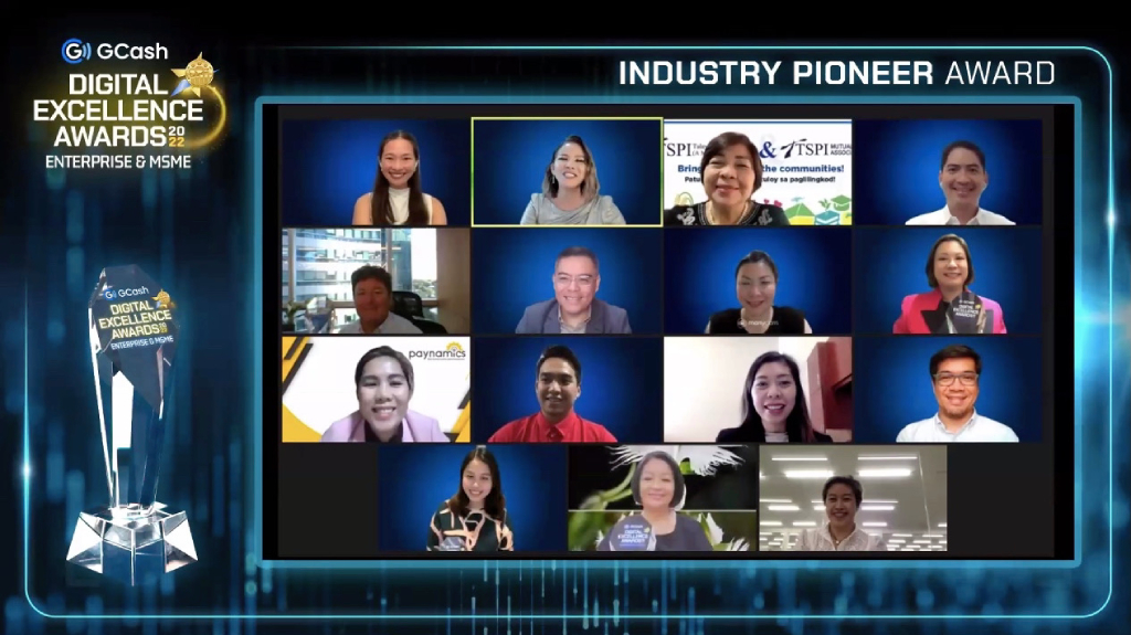 GCash Digital Excellence Awards recognize the Enterprise and MSME sector 88 06 Industry Pioneer Group