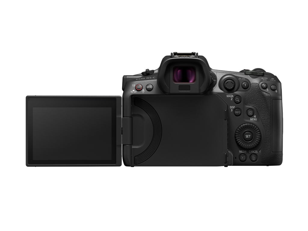 Canon EOS R5 C, RF 5.2mm Dual Fisheye lens: Price, Specs, Pre-order details in the Philippines 88 EOS R5C Rear w Screen