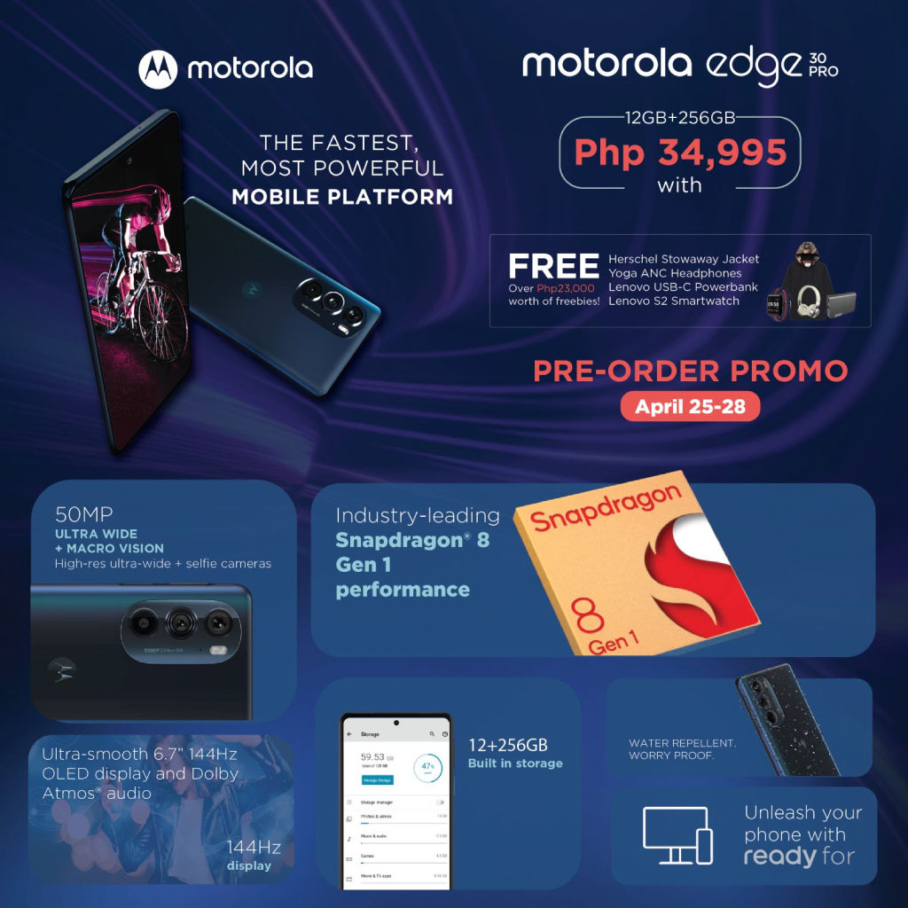 motorola edge 30 pro: Price, Specs, Pre-order details in the Philippines 88 motorola edge 30 pre order KV