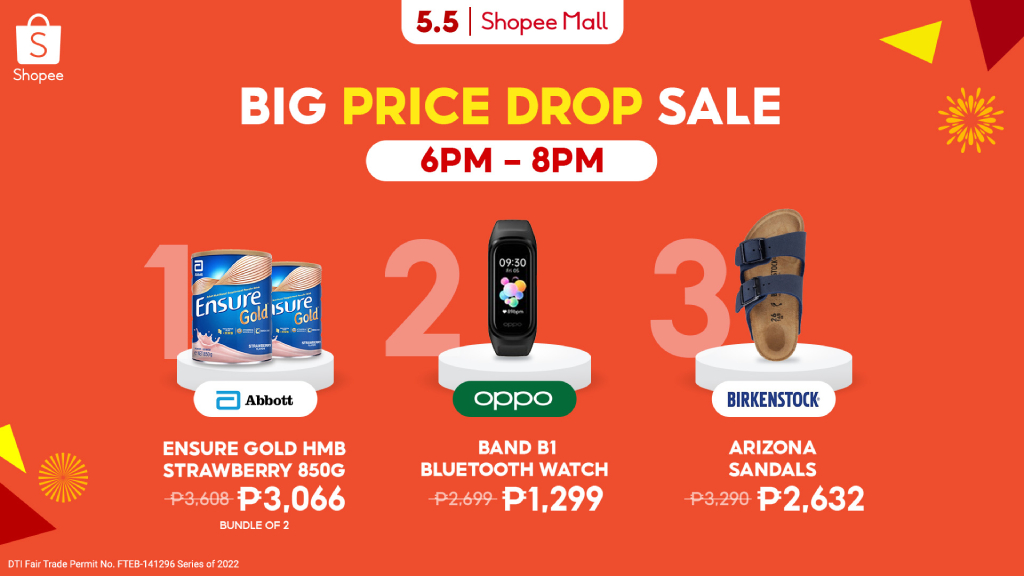 Shopee releases 5.5 Brands Festival deals 90 5.5 Brands Festival Rush Sale 3