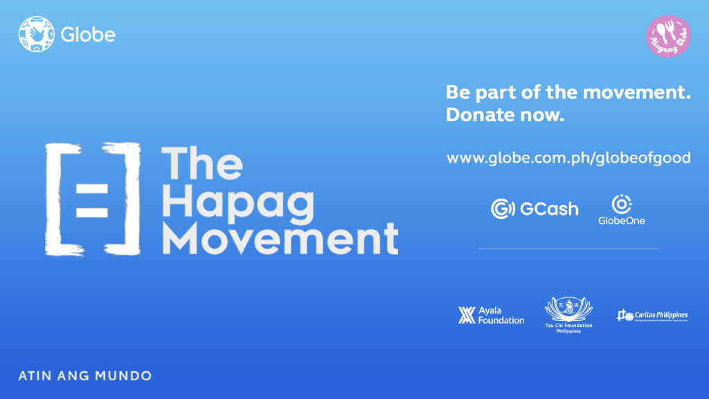 Globe, AcadArena partners for The Hapag Movement 88 Call for Donations.jpg
