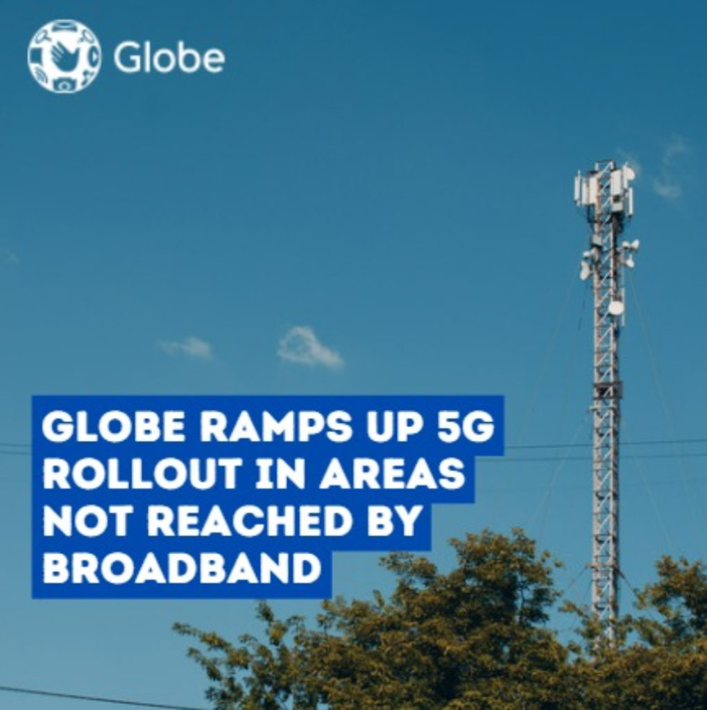 Globe ramps up 5G rollout in areas not reached by broadband 87 Globe ramps up 5G KV