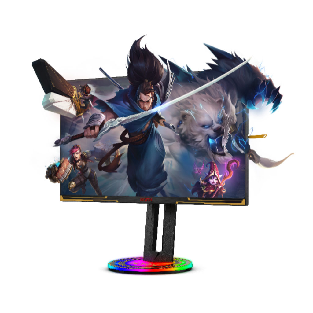 AOC, Riot Games reveals the AGON PRO AG275QXL 88 Product Image 1