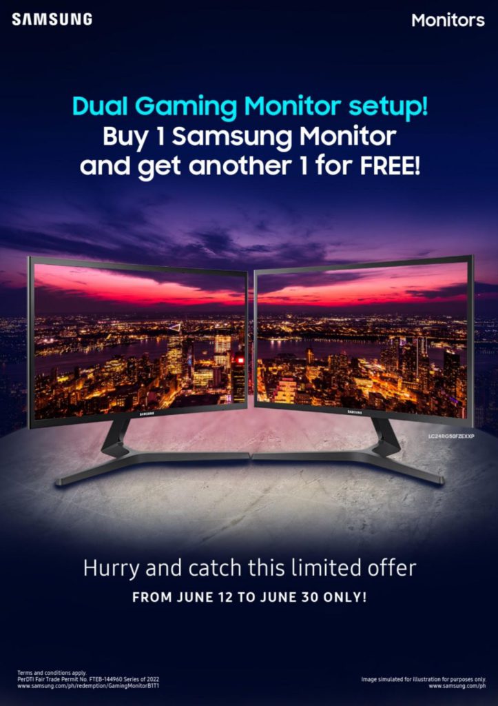 DEAL: Buy One, Get One on a Samsung Odyssey Curved Gaming Monitor 88 288399593 5096078427096330 8668827009298600258 n