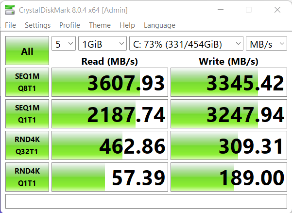 ASUS ROG Strix G15 (G513RW 2022) Review 98 CrystalDiskMark