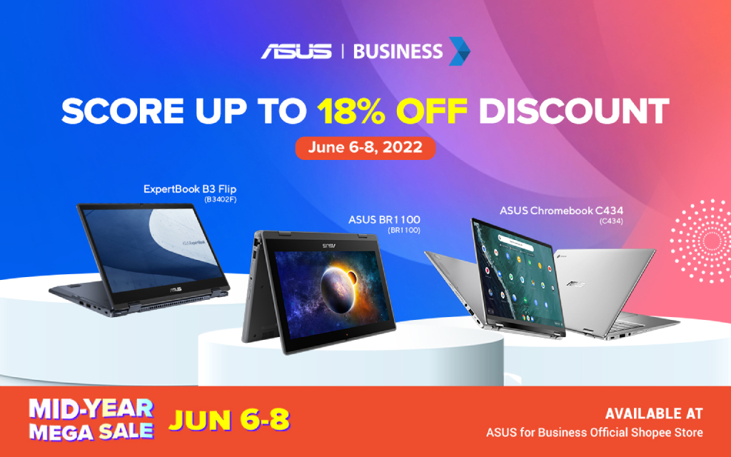 ASUS, ROG outs Shopee, Lazada 6.6 deals 90 PR Cover Banner Album ASUS Business