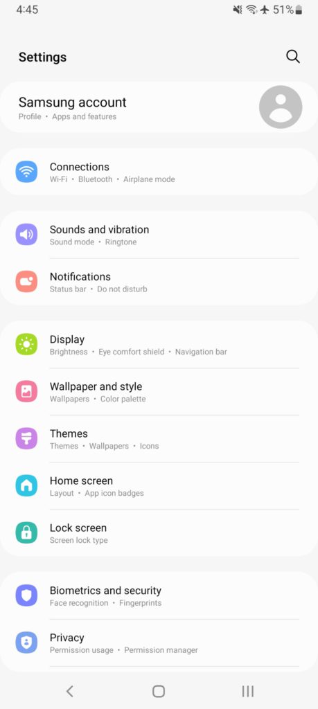 Samsung Galaxy M33 5G Review 102 Screenshot 20220604 164506 Settings