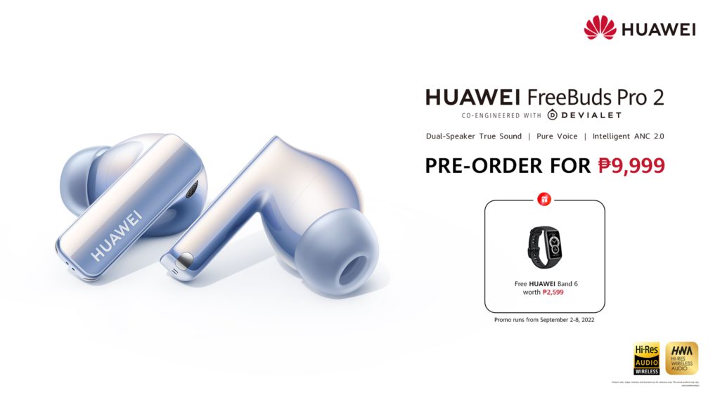 High-Res HUAWEI FreeBuds Pro 2 Available this Sept 2 for Pre-order, Priced 90 FreeBuds Pro 2 Preorder walastech philippines