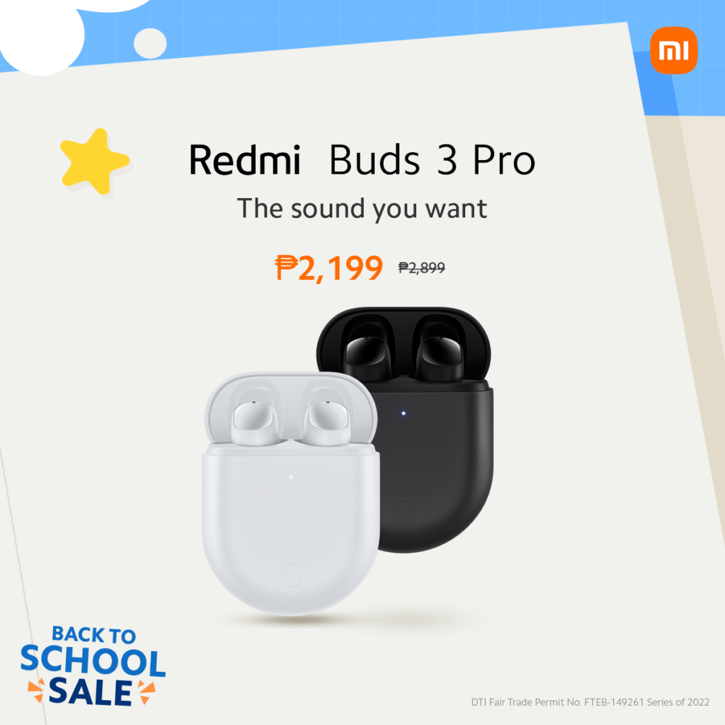 Xiaomi's Back To School Sale brings discounts on laptops, wearables, audio 92 back to school 2022 redmi buds 3 pro