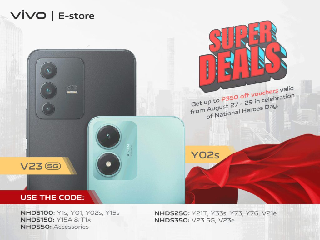 FREE VOUCHERS: Vivo Discounts Select Models, Free SC's Services on Heroes Day '22 87 national heroes day 2022 vivo deals 02