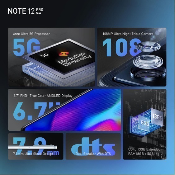 Infinix NOTE 12 PRO 5G Launched. Price. Specs. Availability in the Philippines 89 Infinix Note 12Pro 5G 02